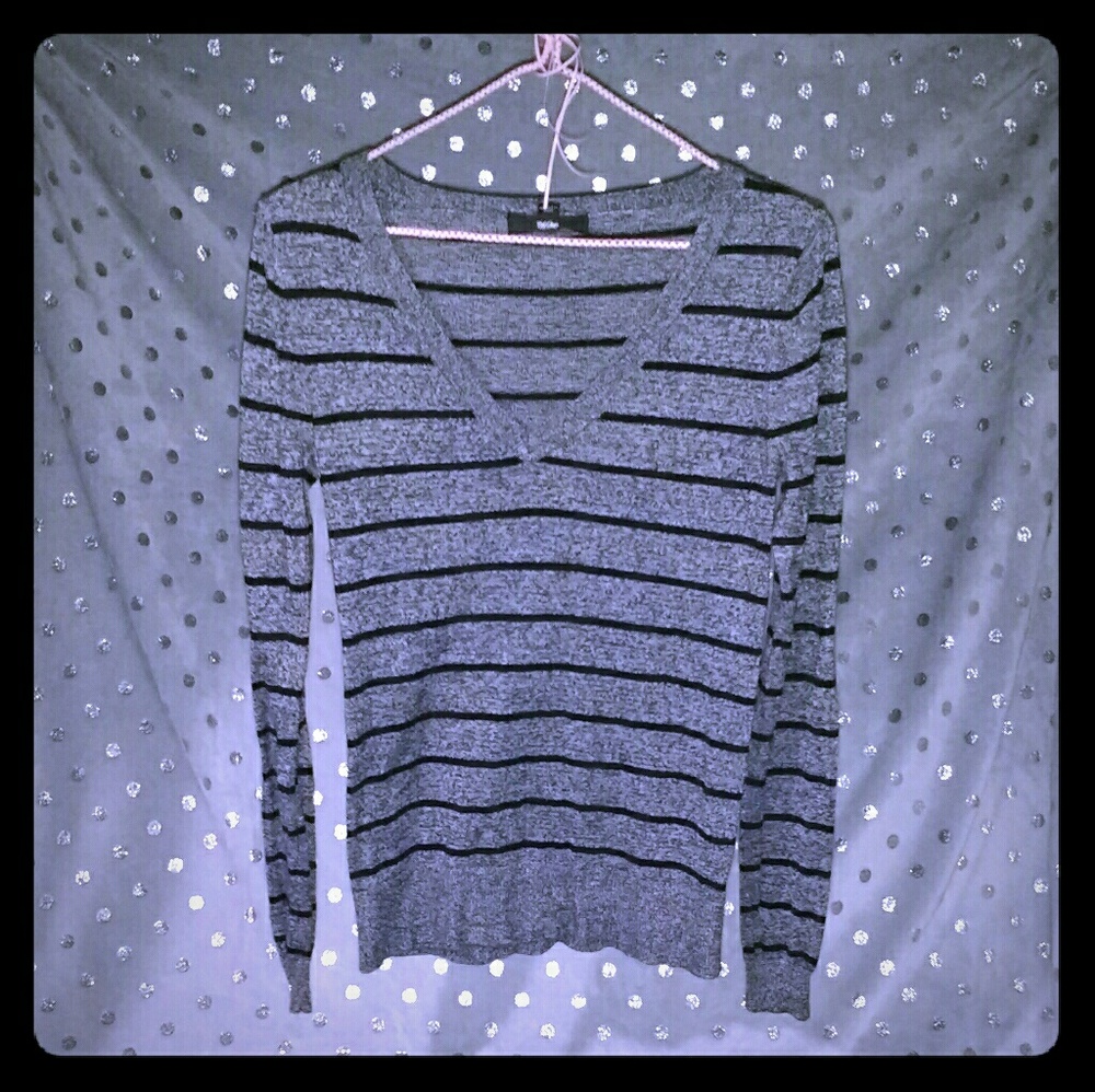 Striped fitted sweater